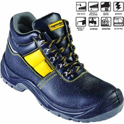 Topmaster Professional Работни обувки тип боти, S3 защита, метално бомбе и пластина Topmaster TMP-SC03-003 жълти (553304)