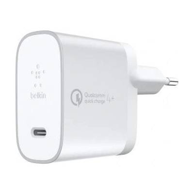 Belkin Boost Charge 27W Quick Charge 4+ - захранване за ел. мрежа с USB-C изход, технология за бързо зареждане и USB-C към USB-C кабел (сребрист)