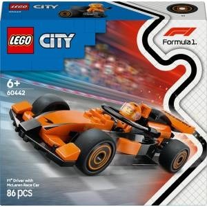 LEGO® LEGO® City F1® Driver with McLaren Race Car 60442, 86 pcs