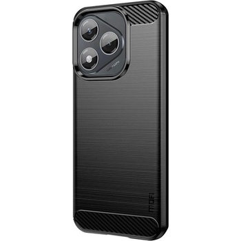 GKK Противоударен Калъф за Honor 400, Premium Carbon Case, Черен (5966011566241)