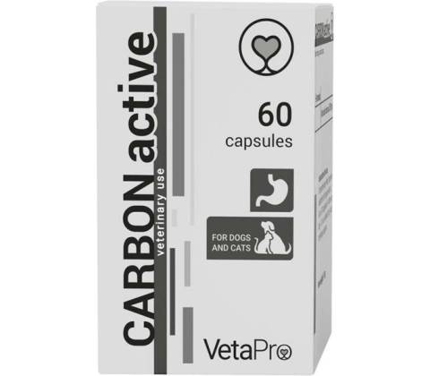 VetaPro CarbonActive 60 kapsúl