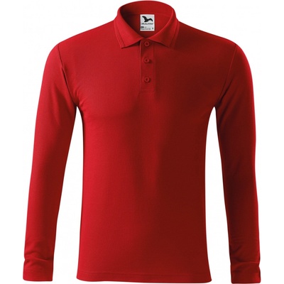 Malfini Pique polo 221 LS červená