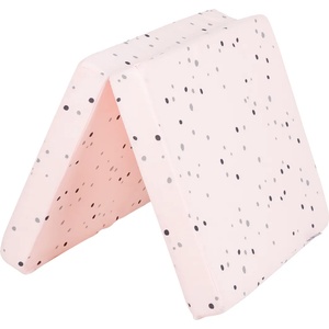 Kikkaboo Сгъваем бебешки мини матрак Kikkaboo - Bear with me, 50 х 85 х 5 сm, Pink (41107030109)