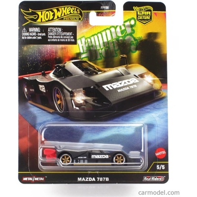 Mattel hot wheels Mazda 787b Base Racing 1991 Black 1:64