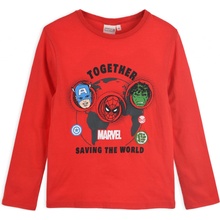 Chlapčenské tričko Marvel Spiderman Be Amazing červené
