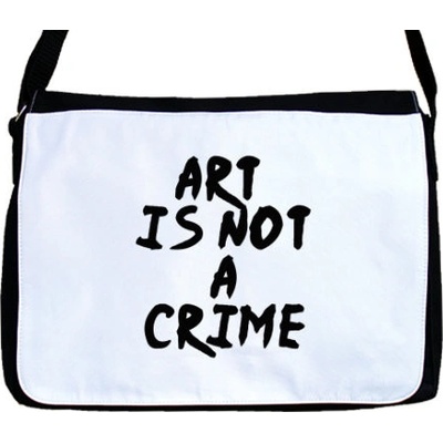 Taška přes rameno Art is not a crime