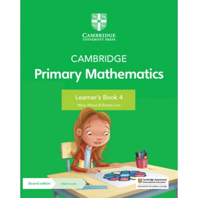 Cambridge Primary Mathematics Learner's Book 4 with Digital Access 1 Year