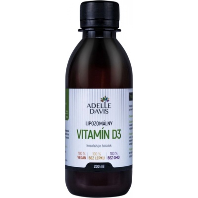 Adelle Davis lipozomálny Vitamín D3 200 ml