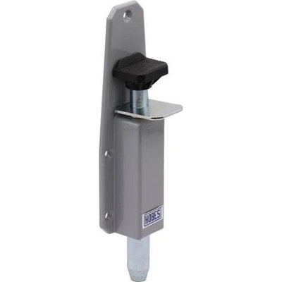 Hobes SD 2 - mechanický dverný stavač, doraz dverí s tŕňom, výška 177 mm HOBES-SD-2