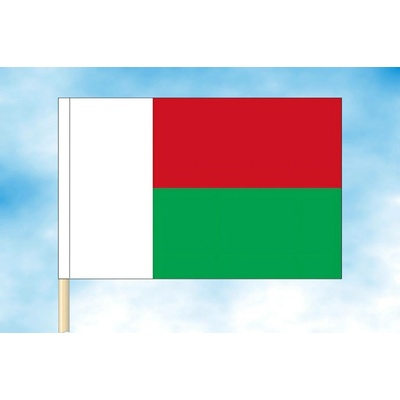 LIBEA, s.r.o. Vlajka Madagaskaru Rozměr: 40×60 cm, Uchycení: Návlek na žerď