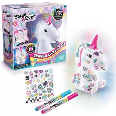 Alltoys Style4Ever DIY Svítící jednorožec – Zboží Dáma
