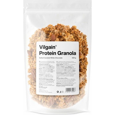 Vilgain Protein Granola slaný karamel s bielou čokoládou 350 g