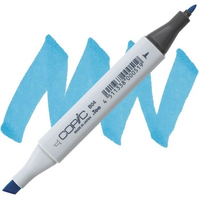 Lihová fixa COPIC Classic oboustranná Fine & Chisel, Tahitian blue (B04)
