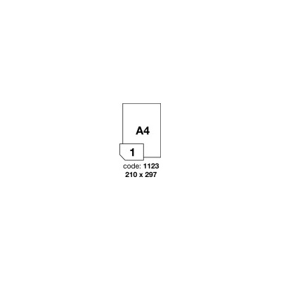 Rayfilm R0115.1123G etikety inkjet lesklé 120g, 210x297mm, 10ks