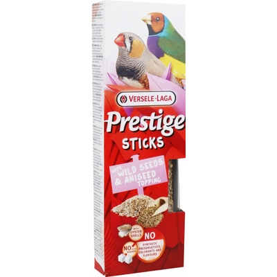 Versele-Laga Prestige Sticks tyčinky pro pěvce Wild Seeds&Aniseed 60 g