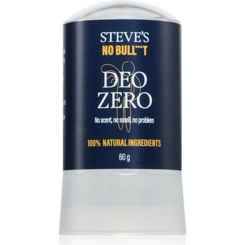 Steve's No Bull***t Deo Zero натурален твърд дезодорант за мъже и жени 60 гр