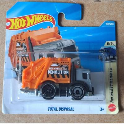 Mattel Hot Wheels Total Disposal Poklad oranžová