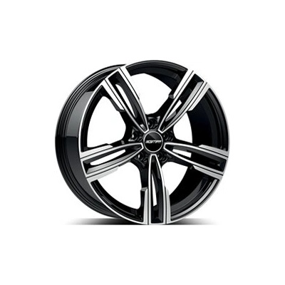 GMP REVEN 7.5X17 5X120 ET34 black polished