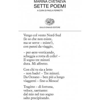 Sette poemi | Marina Cvetaeva