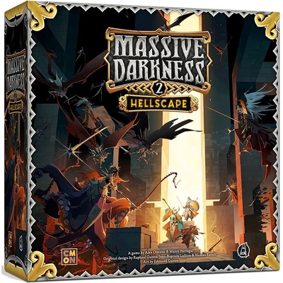 CMON Настолна игра Massive Darkness 2: Hellscape - Кооперативна