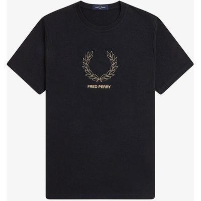 Fred Perry Тениска Fred Perry Men's Mid Logo T-Shirt - Black 102