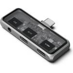 Satechi Mobile XR Hub with dual USB-C and Audio - Space Gray (ST-HXRAJM) - istyle