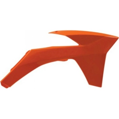 UFO kryty chladiče KTM SX/SXF 11-12, EXC 12-13 barva oranžová