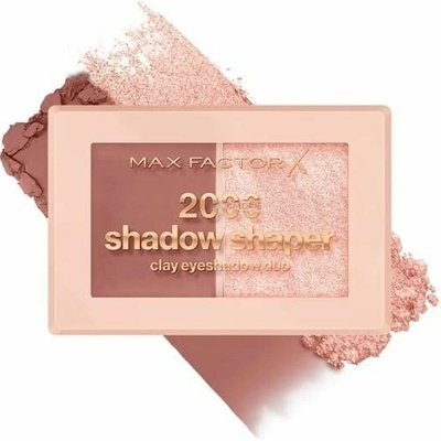 Max Factor 2000 Calorie Shadow Shaper duo očné tiene 010 Clay Gleam 4 g