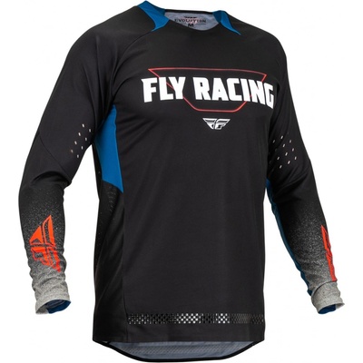 Fly Racing Evolution DST. 2023 čierno-sivo-modrý