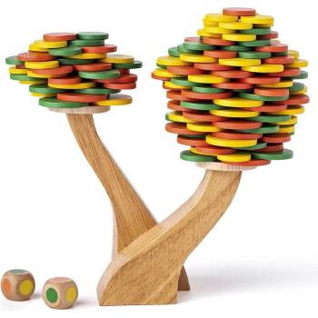 Image 1 of Woodyland Woody - Дървена игра за баланс - Есенно дърво