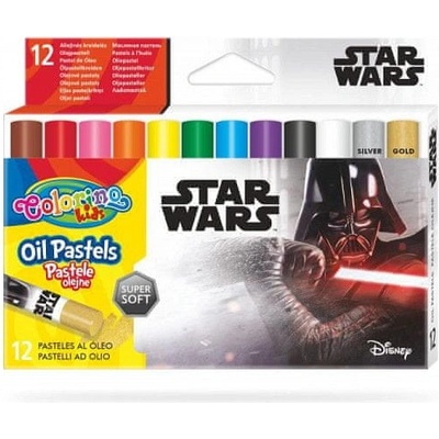 Colorino Star wars olejové pastely 12 ks