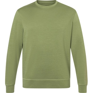 super. natural Мъжки вълнен пуловер super. natural Solution Bio Crew Merino jumper - Sage - размер 54 (005-5113-0414)