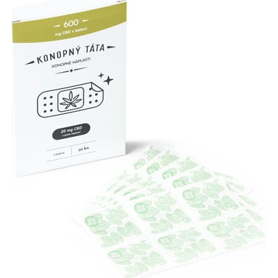CBD náplasti 600 mg – Zbozi.Blesk.cz