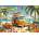 Bluebird Puzzle - Puzzle Camping Van at the Beach - 1 000 piese