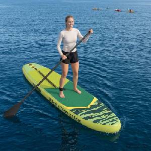 vidaXL Надуваемо дъно за стоене на борда POSEIDON 305 x 76 x 15 cm за (42039114)