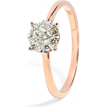 Blink-Blink Jedinečný diamantový prsteň 1508RDG