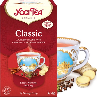 Yogi Tea Classic Klasik ajurvédsky bylinný čaj 17 x 2,2 g