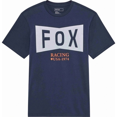 Fox tričko Typeface Ss Prem Tee Midnight 329