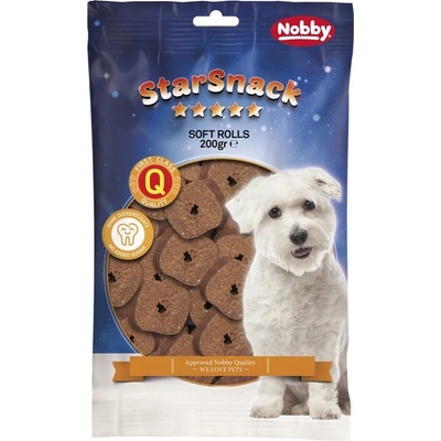 Nobby StarSnack Soft Rolls mäkké odmeny 200 g