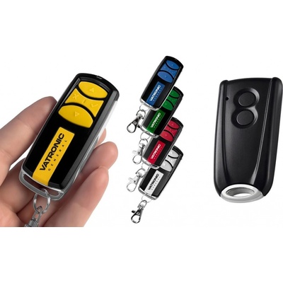 General HÖRMANN Ecostar RSC2 433 MHz ProLift ProPort S D - Luxusní kovový 4 kanálový dálkový ovladač VATRONIC – Zboží Mobilmania