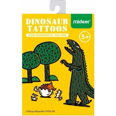 Mideer Mideer set tetování pro děti dinosauři
