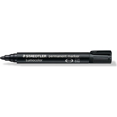 STAEDTLER Маркер Staedtler Lumocolor Perm с кръгъл връх 2, 0 мм, черен (352-9)