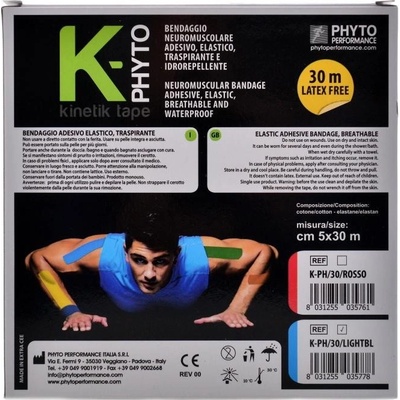 Phyto Performace K-phyto kinetik Tape červená 5 cm x 30m