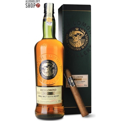 Loch Lomond Original single malt Highland whisky 40% 1 l (karton)