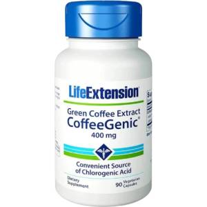Life Extension Green Coffee Extract CoffeeGenic® 400 mg [90 капсули]