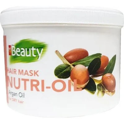 MM Beauty Nutri Oil подхранваща маска за суха коса с арганово масло 500мл