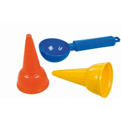 Zmrzlinový set ( 2x kornout, 1x naběračka) - LENA