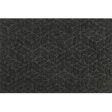 DUNE Vonkajšia rohožka Dune Leaves Dark Grey 60 x 90 cm