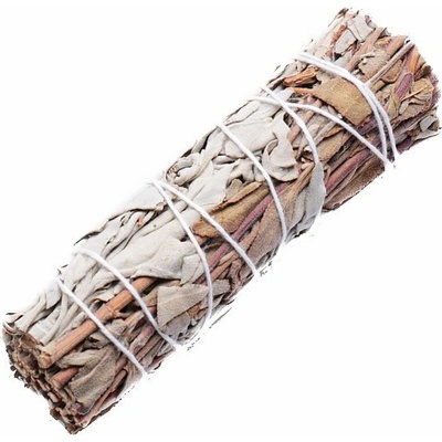 Nefertitis Šalvěj bílá a šalvěj královská vykuřovací svazek NF20167 cca 10 cm