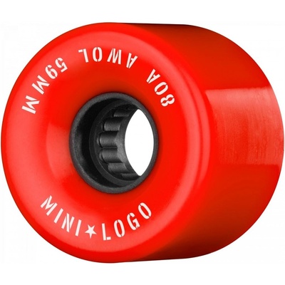 MINI LOGO A.W.O.L. WHEELS Red 80A 59 mm – Zbozi.Blesk.cz